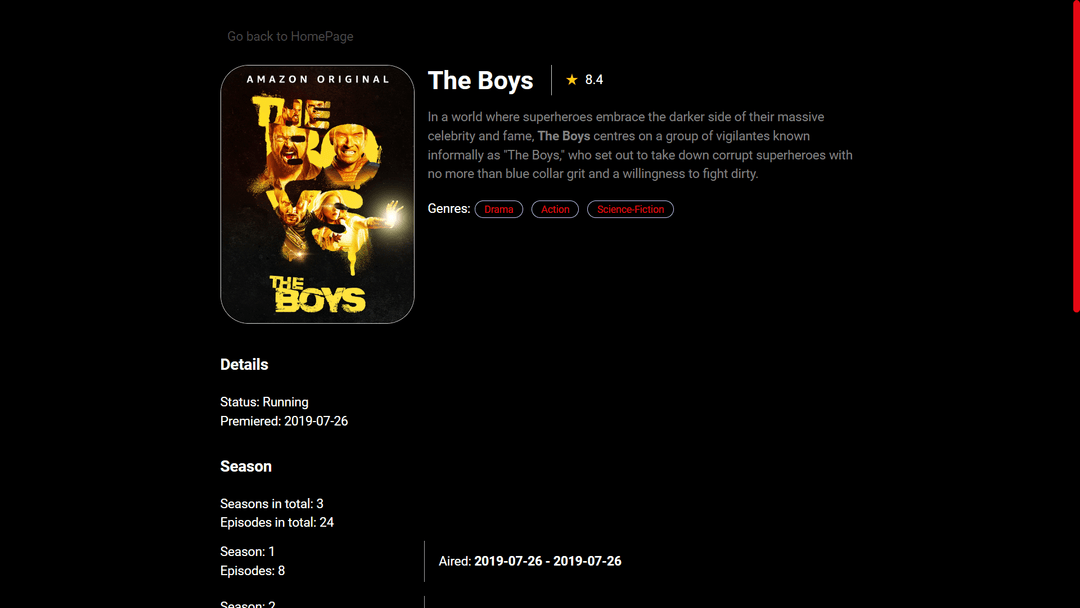 Box Office Application